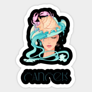 Cancer Zodiac Sticker